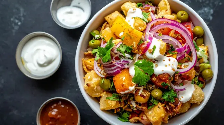 Authentic Indian street food restaurant interior at Flavours Of Indian Saskatoon