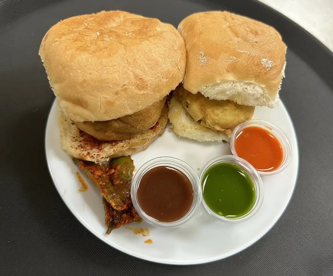 Vada Pav Indian street food in Saskatoon, SK